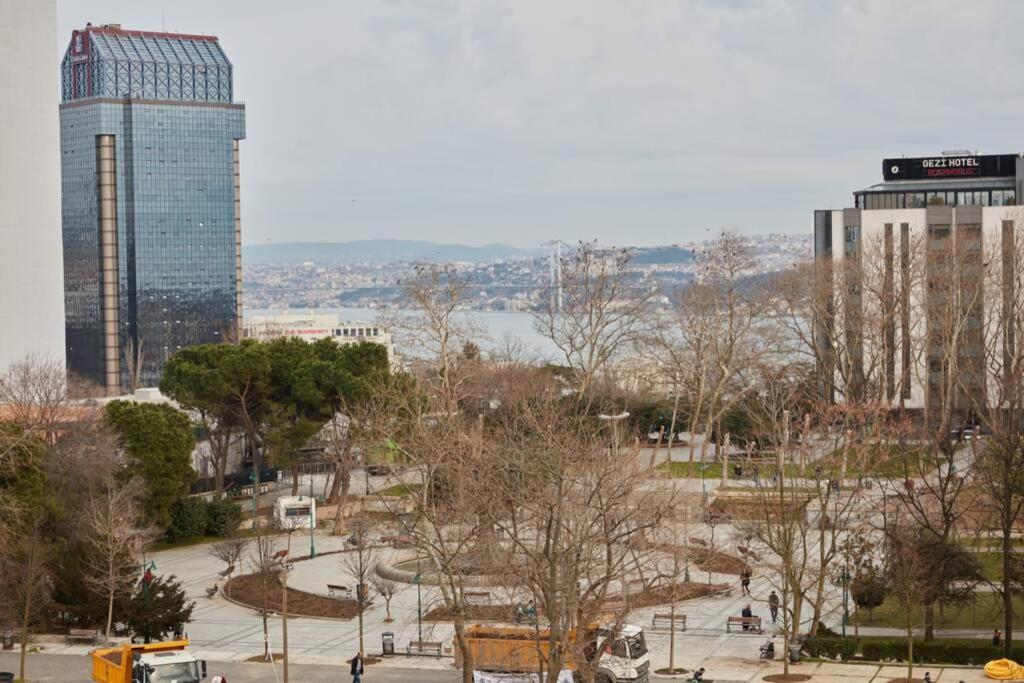 Taksim Square Apartment, Great View, Luxury Isztambul Kültér fotó