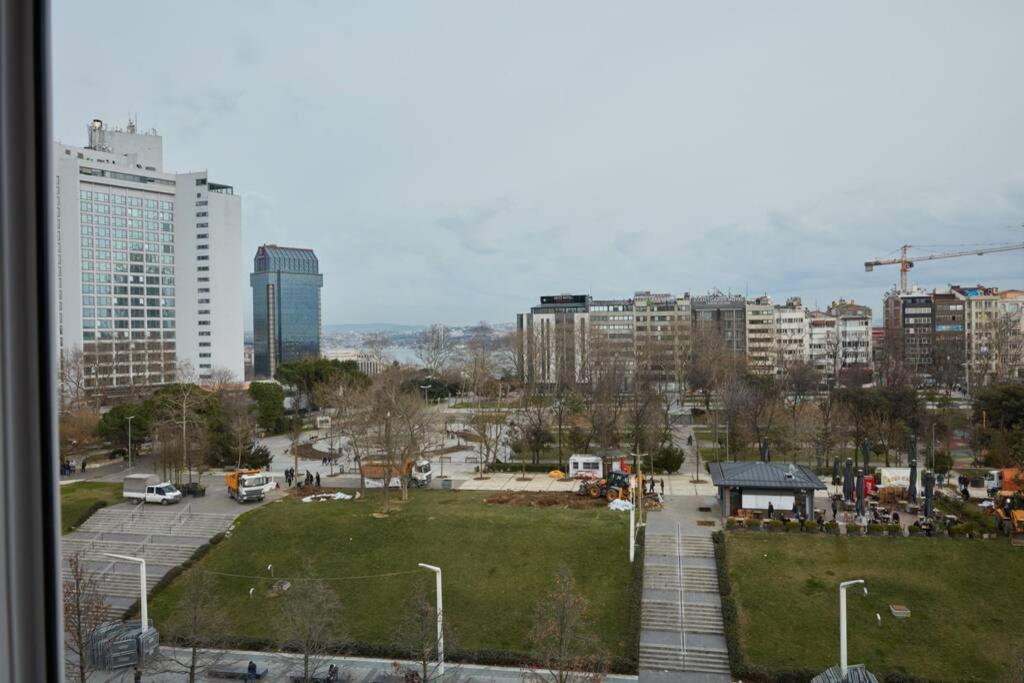 Taksim Square Apartment, Great View, Luxury Isztambul Kültér fotó